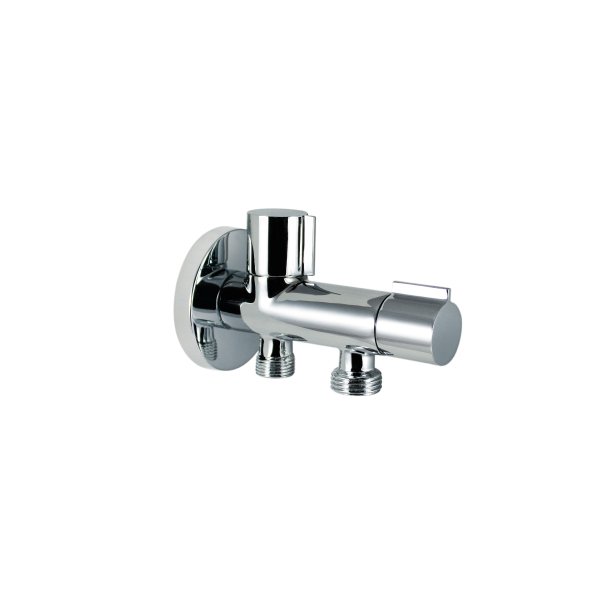 LLAVE WC CON GRIFO HIGIÉNICO 1/2 - 3/8 - 1/2